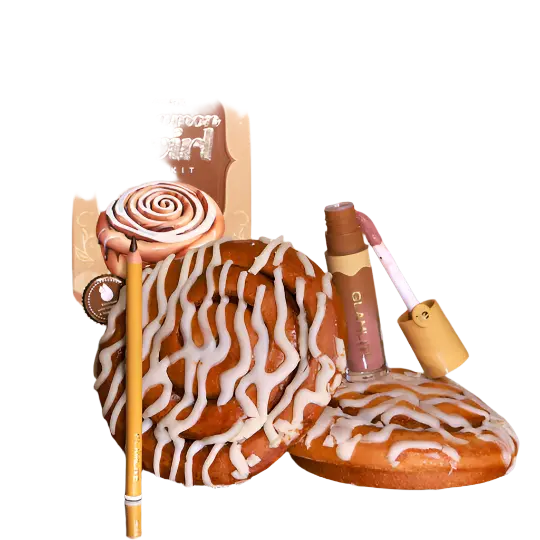 Glamlite Glamlite Cinnamon Roll Lip Kit