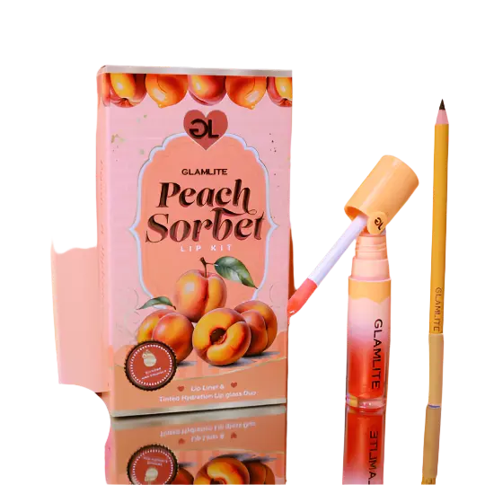 Glamlite Glamlite Peach Sorbet Lip Kit