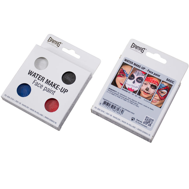 Grimas Water Make-up 4xA1 Basic