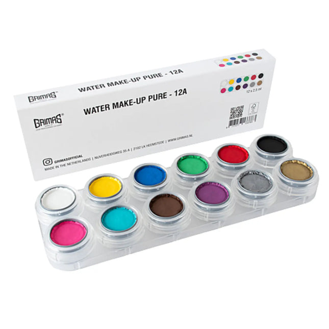 Grimas Water Make-up Palette 12A