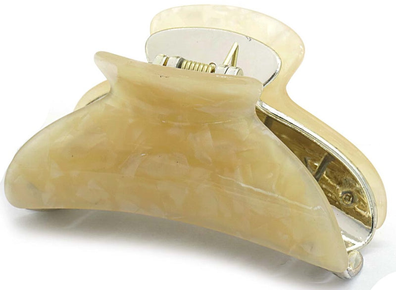 Hair Accessories Hair Claw Beige Gold 8.5cm