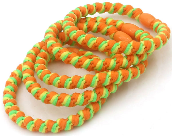 Hair Musthaves Hair Elastics 5pcs Twisted Multi