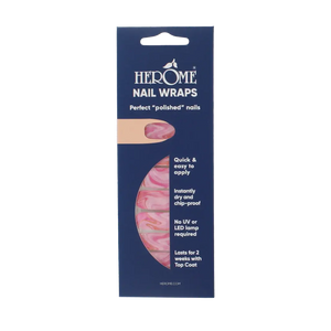 Herôme Nail Wraps Berry Swirl