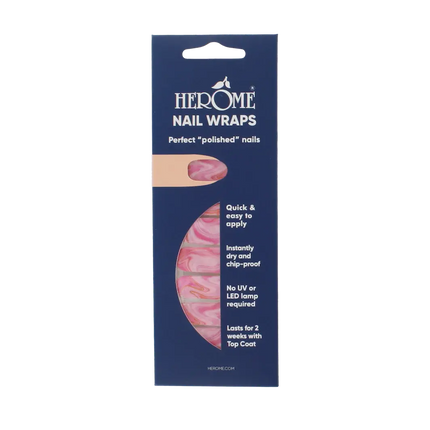 Herôme Nail Wraps Berry Swirl