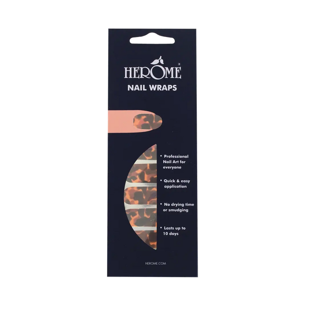 Herôme Nail Wraps Tortoise