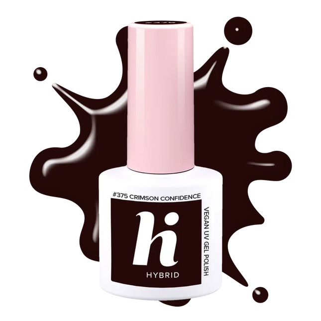 Hi Hybrid Hi Hybrid 375 Crimson Confidence UV Gel Polish