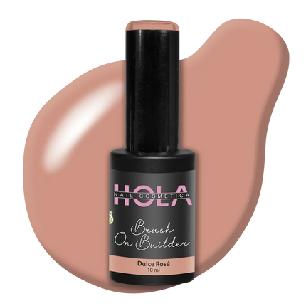 Hola Nail Cosmetica Brush On Builder Dulce Rosé