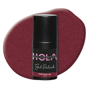Hola Nail Cosmetica Gelpolish #049 Glitzy Lips