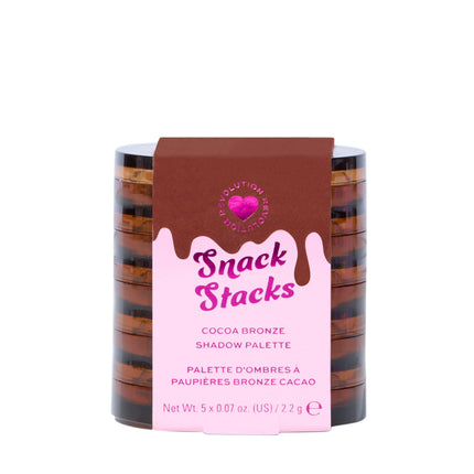I Heart Revolution Snack Stacks Shadow Palette Cocoa Bronze