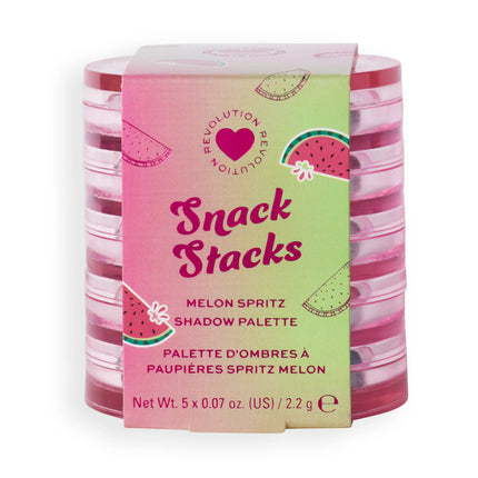 I Heart Revolution Snack Stacks Shadow Palette Melon Spritz