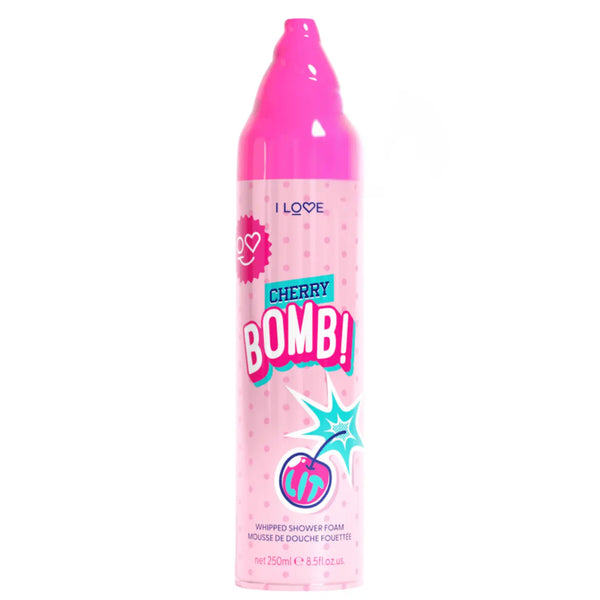 I Love Cherry Bomb Whipped Shower Foam