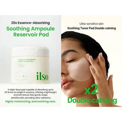 Ilso Heartleaf Tendersome Double Calming Pad