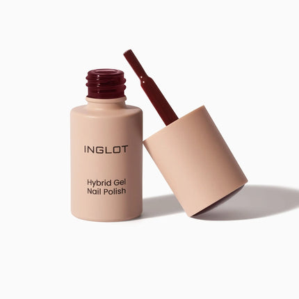 Inglot Hybrid Gel Nail Polish 311 Deep Burgundy