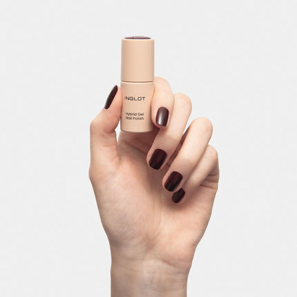 Inglot Hybrid Gel Nail Polish 311 Deep Burgundy