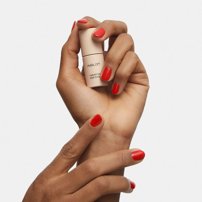 Inglot Hybrid Gel Nail Polish 313 Classic Red