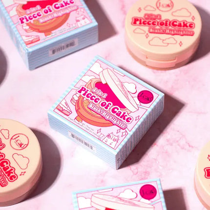 J.Cat Beauty 2 In 1 Piece Of Cake Blush + Highlighter Having Fairy Good Day