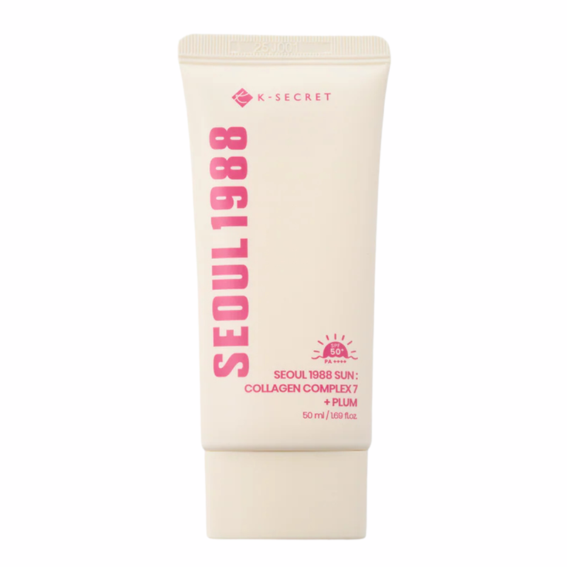 K-Secret Seoul 1988 Sun Collagen Complex 7 + Plum SPF50+ PA++++