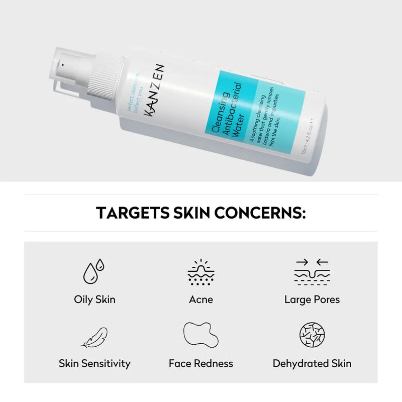 Kanzen Cleansing Antibacterial Water 30 ml.