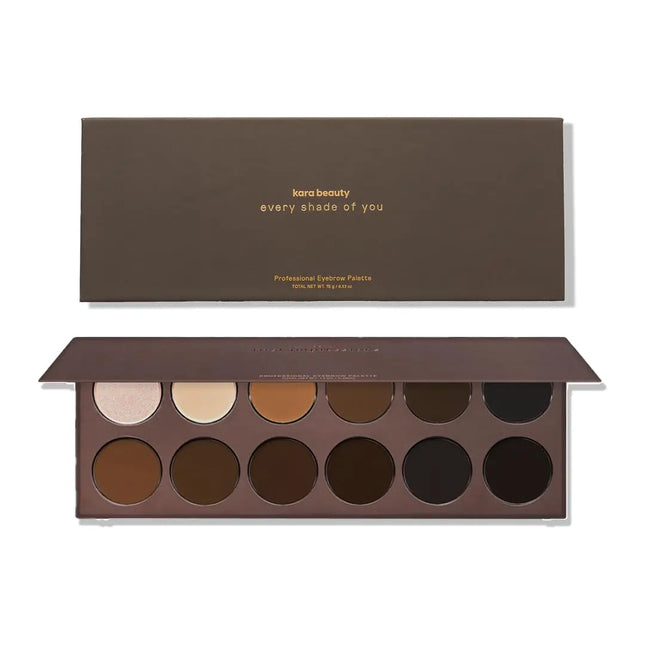 Kara Beauty Every Shade of You Gel & Powder Eyebrow Palette