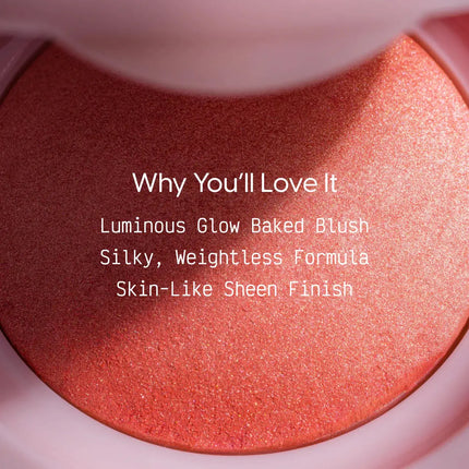 Kara Beauty Sunlit Glow Baked Luminous Blush Champagne Sky
