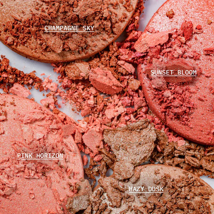 Kara Beauty Sunlit Glow Baked Luminous Blush Sunset Bloom