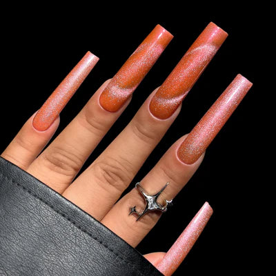 Kiara Sky Magnetic Soak-off Gel Polish Peachspark