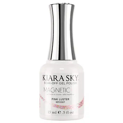 Kiara Sky Magnetic Soak-off Gel Polish Pink Luster