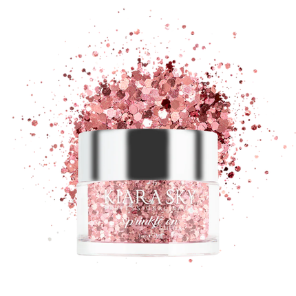 Kiara Sky Nail Glitter Rose Velvet