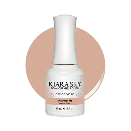 Kiara Sky Soak-off Gel Polish Bare With Me
