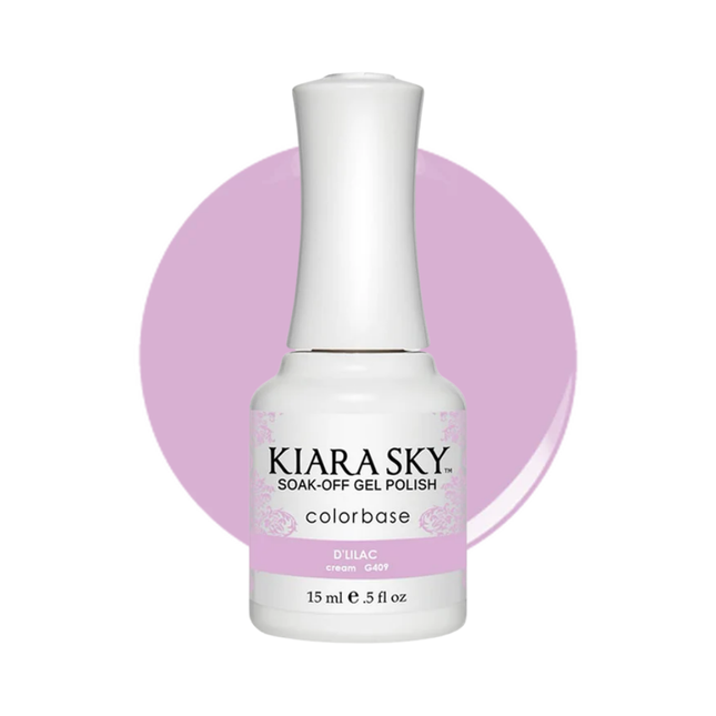 Kiara Sky Soak-off Gel Polish D'Lilac