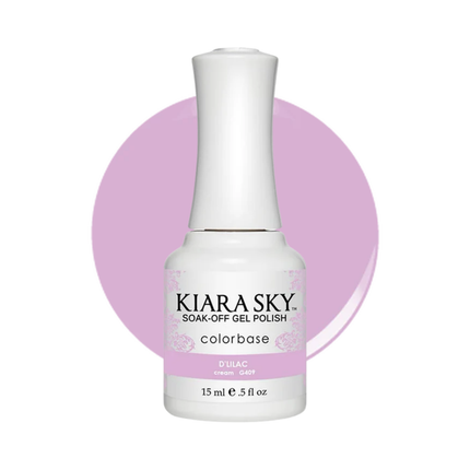 Kiara Sky Soak-off Gel Polish D'Lilac