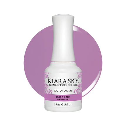 Kiara Sky Soak-off Gel Polish Drop The Beet
