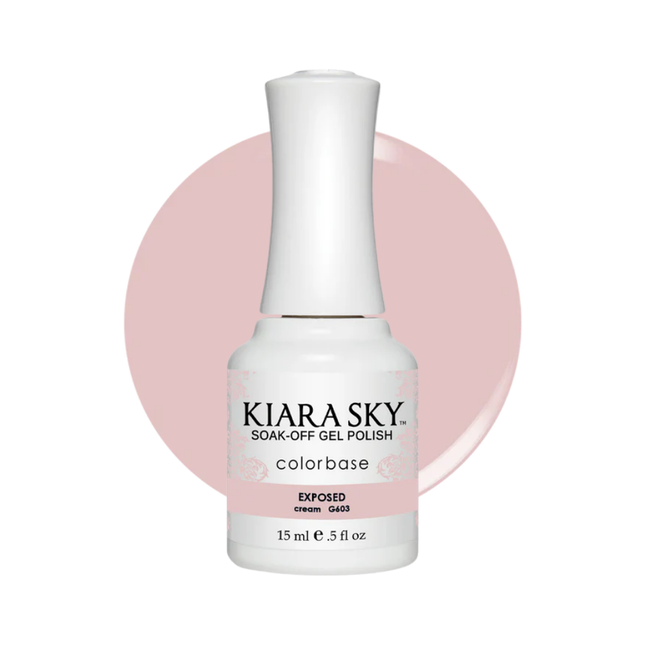 Kiara Sky Soak-off Gel Polish Exposed