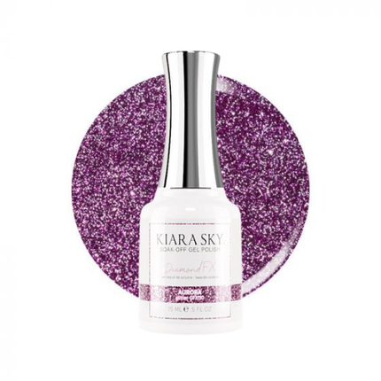Kiara Sky Soak-off Gel Polish Glitter Aurora