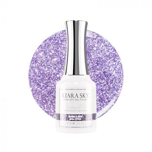 Kiara Sky Soak-off Gel Polish Glitter Bubble Gem