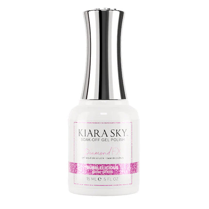 Kiara Sky Soak-off Gel Polish Glitter Bubblelicious