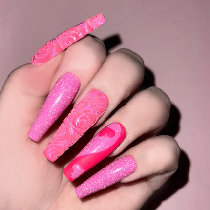 Kiara Sky Soak-off Gel Polish Glitter Bubblelicious