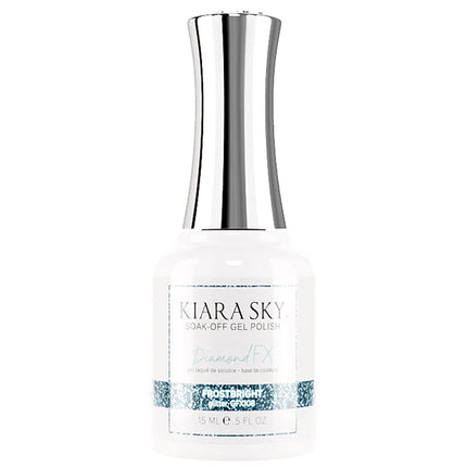 Kiara Sky Soak-off Gel Polish Glitter Frostbright