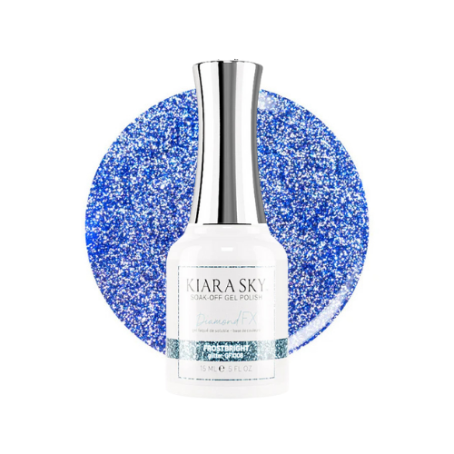 Kiara Sky Soak-off Gel Polish Glitter Frostbright