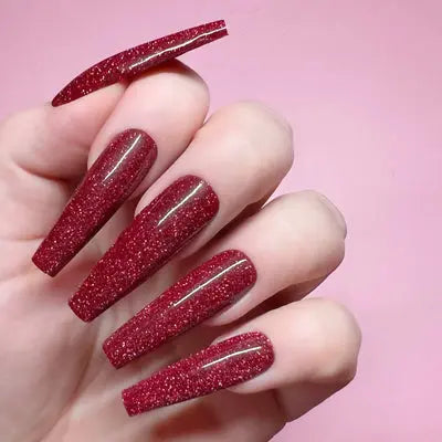 Kiara Sky Soak-off Gel Polish Glitter Lovebite