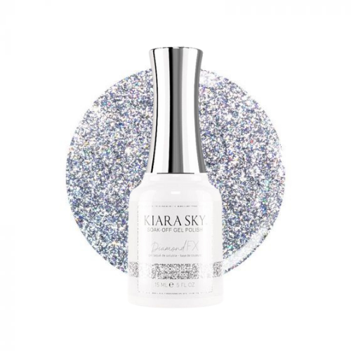 Kiara Sky Soak-off Gel Polish Glitter Moondust