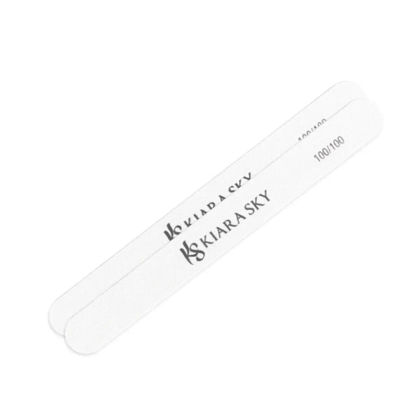 Kiara Sky Straight File 100/100 2pcs