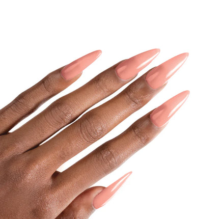 Kiara Sky Tinted Rubber Top Coat Coral Silk