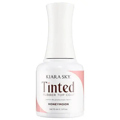 Kiara Sky Tinted Rubber Top Coat Honeymoon