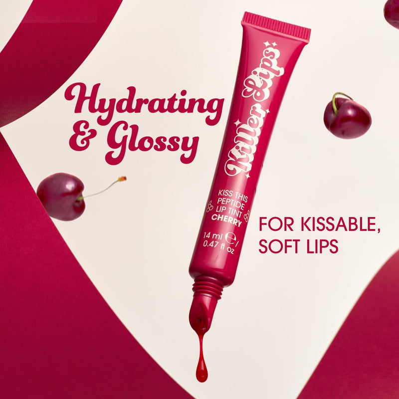 Killer Lips Kiss This Peptide Lip Tint Cherry