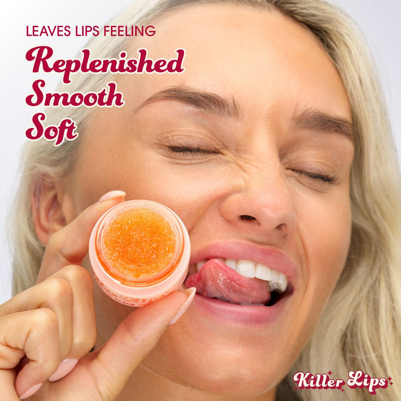 Killer Lips Prep Talk Lip Scrub Peach