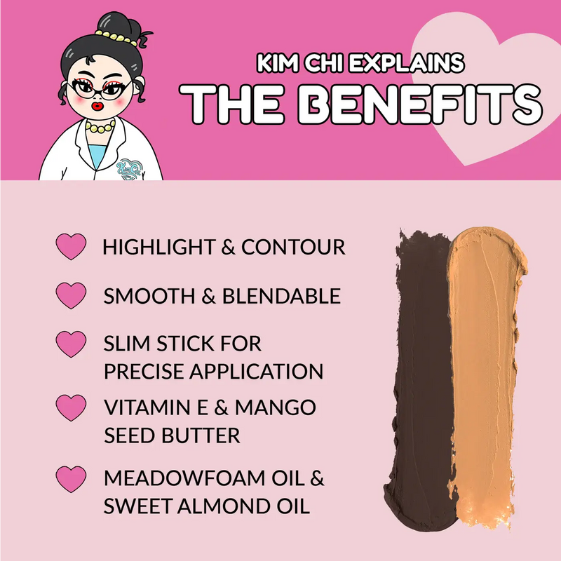 KimChi Chic Beauty Contour & Highlight Stick Effin Sculpt Dark
