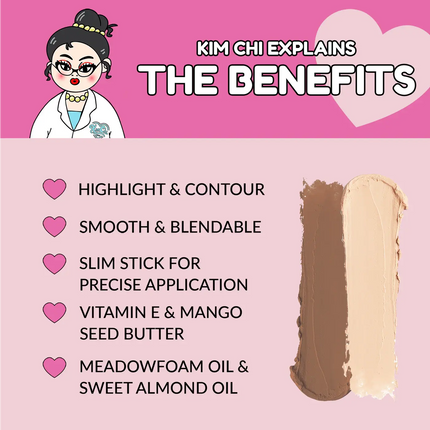 KimChi Chic Beauty Contour & Highlight Stick Effin Sculpt Light