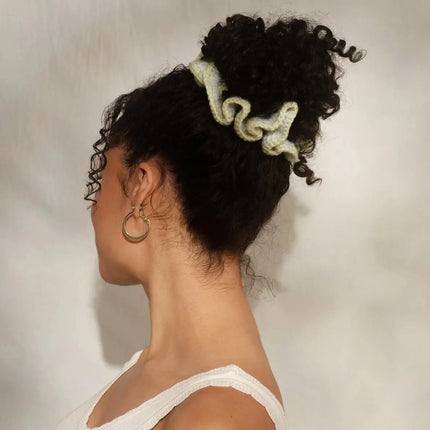 Kitsch Crochet Scrunchie Butter Yellow