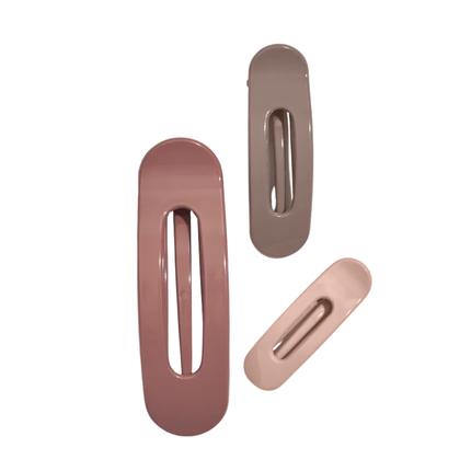 Kitsch Flat Lay Claw Clip 3pc Terracotta
